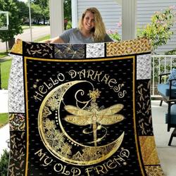 Dragonfly Still Work Quilt Blanket Christmas Gift Dhc04011295Dd and Home Decor