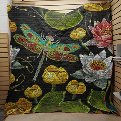 Dragonfly Vcb Quilt Derqjb and Home Decor