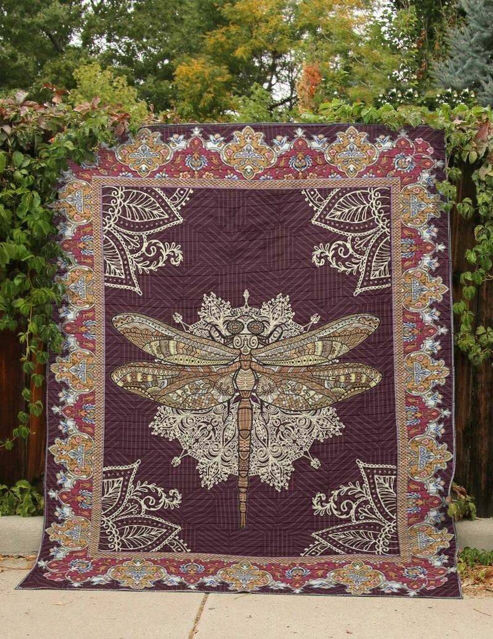 Dragonfly Vcb Quilt Derqod and Home Decor