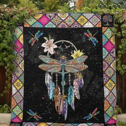 Dragonfly Vcb Quilt Derqxc and Home Decor