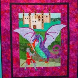 Dragons Swords And Heroes Cla2210168Q Quilt Blanket and Home Decor