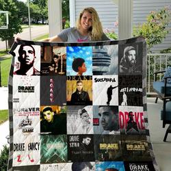 Drake Style 2 Quilt Blanket and Home Decor