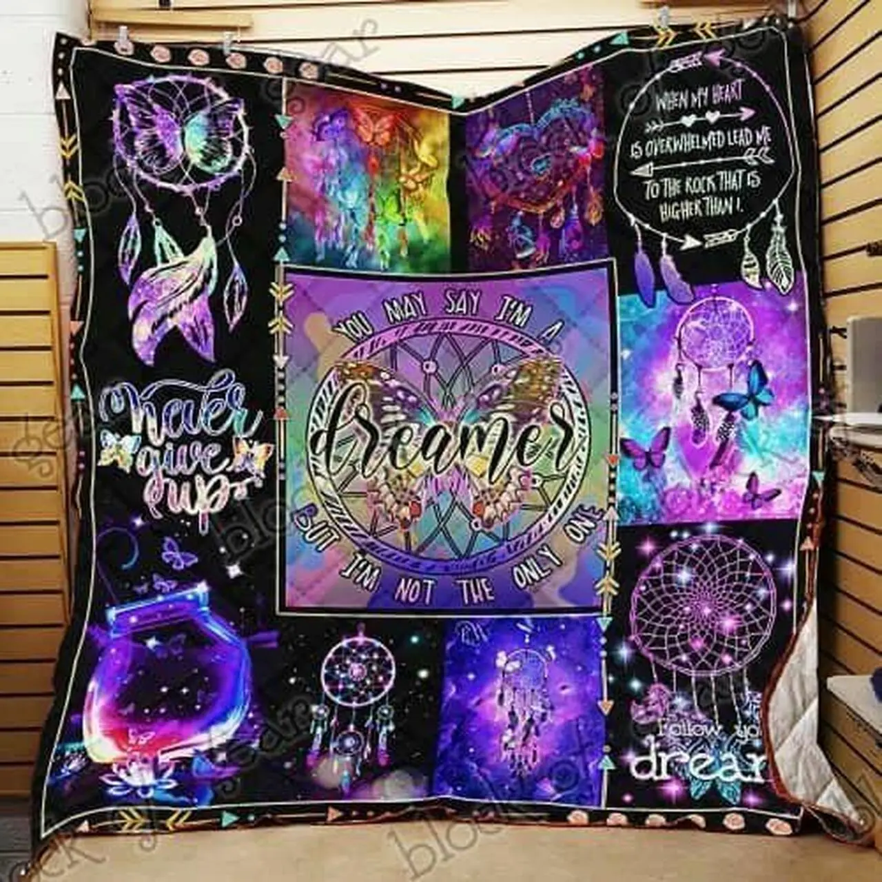 Dreamer Dreamcatcher Cl18100232Mdq Quilt Blanket and Home Decor