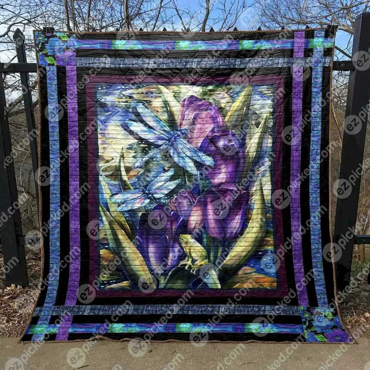 Dreamy Dragonflies Pkd210615 Quilt Blanket and Home Decor