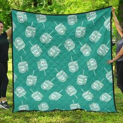 Dreidel Cl12100234Mdq Quilt Blanket and Home Decor