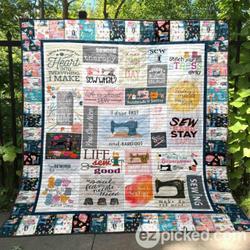 Drive Fast And Barefoot Quilt Blanket Th19  Quilt and Home Decor