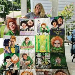 Drop Dead Fred Quilt Blanket and Home Decor
