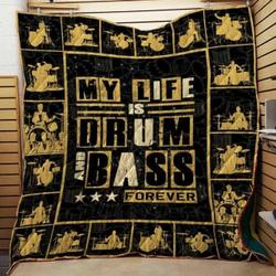 Drummer Cla1610611Q Quilt Blanket and Home Decor