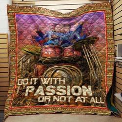 Drummer Quilt Blanket Dhc11021214Td and Home Decor