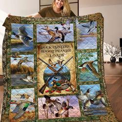 Duck Hunting Quilt Blanket C9B030304TA and Home Decor