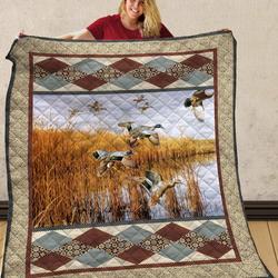 Duck Quilt Blanket C9B300503Vv and Home Decor