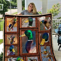 Duck Quilt Blanket Dhc13121927Vt and Home Decor