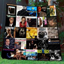 Duel Tml310705 Duke Ellington Quilt Blanket  Quilt and Home Decor