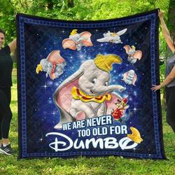Dumbo  Premium Quilt  Quilt and Home Decor