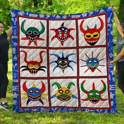 DUQ16112001 Puerto Rico Quilt Blanket and Home Decor