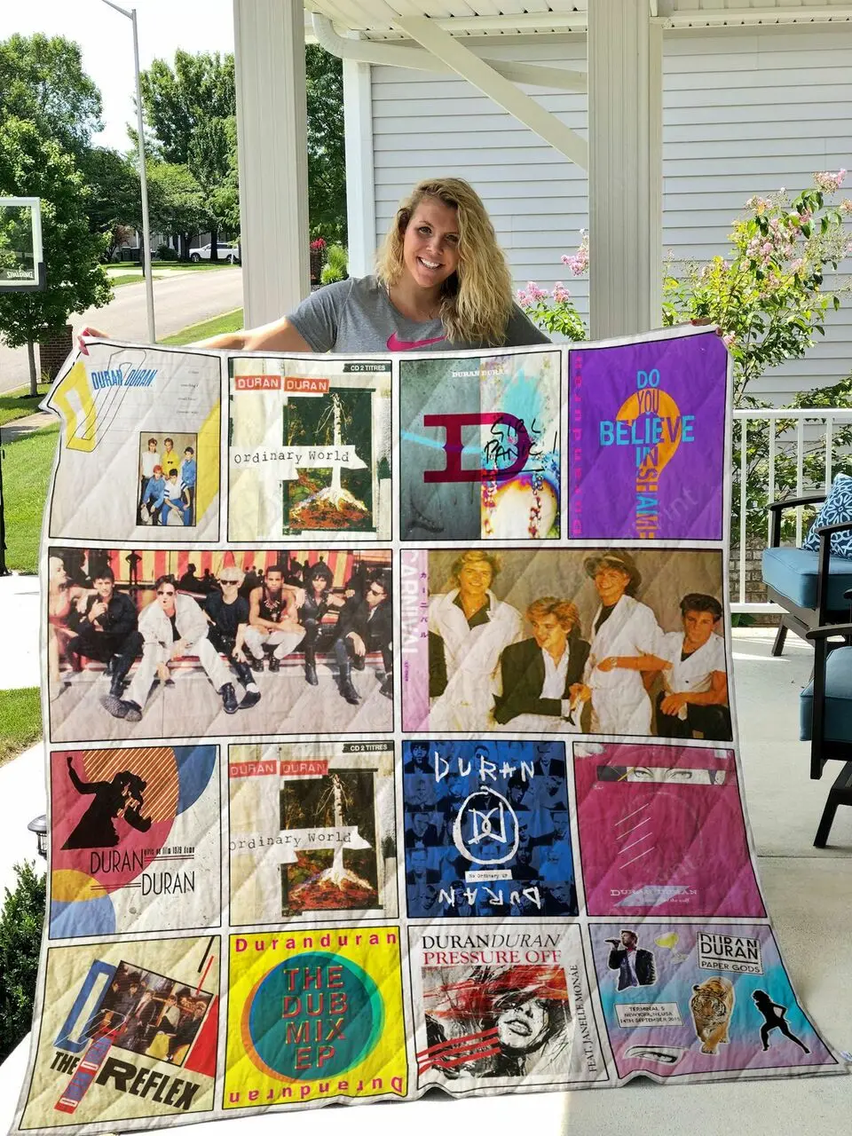 Duran Duran Quilt Blanket New and Home Decor