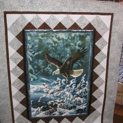 Eagle Hur Quilt sv and Home Decor