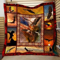 Eagle Quilt Blanket Dhc0910717Vt and Home Decor