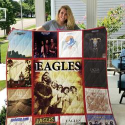 Eagles Style 2 Quilt Blanket  Quilt and Home Decor