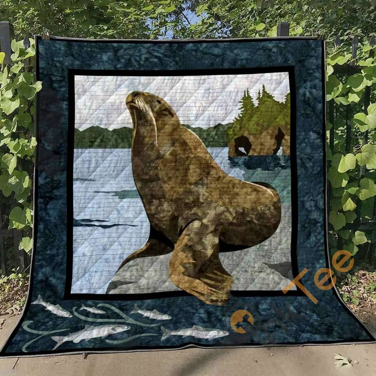 Earless Seal Blanket TH2906 Quilt and Home Decor