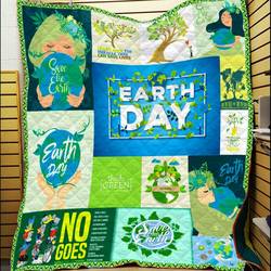 Earth Day Quilt Blanket Dhc1301522Vt and Home Decor
