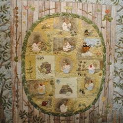 Easter Bunny Cla0910218Q Quilt Blanket and Home Decor