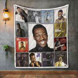 Eddie Murphy Album Covers Quilt Blanket and Home Decor