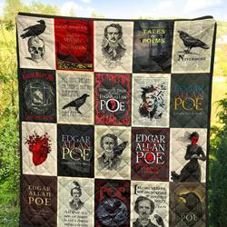 Edgar Allan Poe Quilt  Quilt and Home Decor