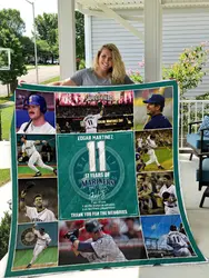 Edgar Martinez Seattle Mariners Quilt and Home Decor