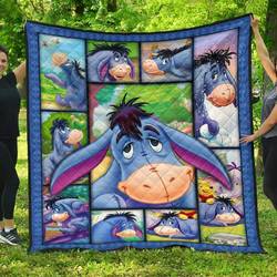 Eeyore  Premium Quilt  Quilt and Home Decor