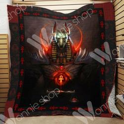 Egypt Anubis Cl15100159Mdq Quilt Blanket and Home Decor