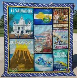 El Salvador Bi270610 Quilt Blanket and Home Decor