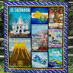El Salvador Blanket Th1307 Quilt and Home Decor