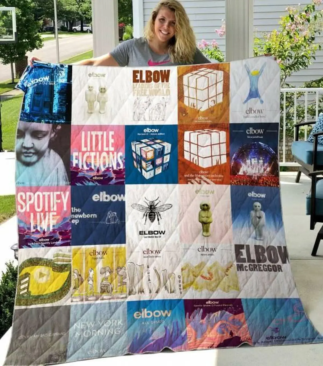 Elbow Quilt Blanket Limited Quilt Blanket and Home Decor