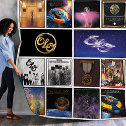 Electric Light Orchestra Albums Quilt Blanket Ver14 and Home Decor