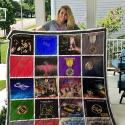Electric Light Orchestra Quilt Blanket For Fans and Home Decor
