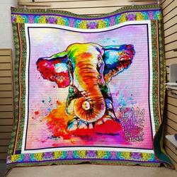 Elephant C2003 Quilt Blanket  Quilt and Home Decor