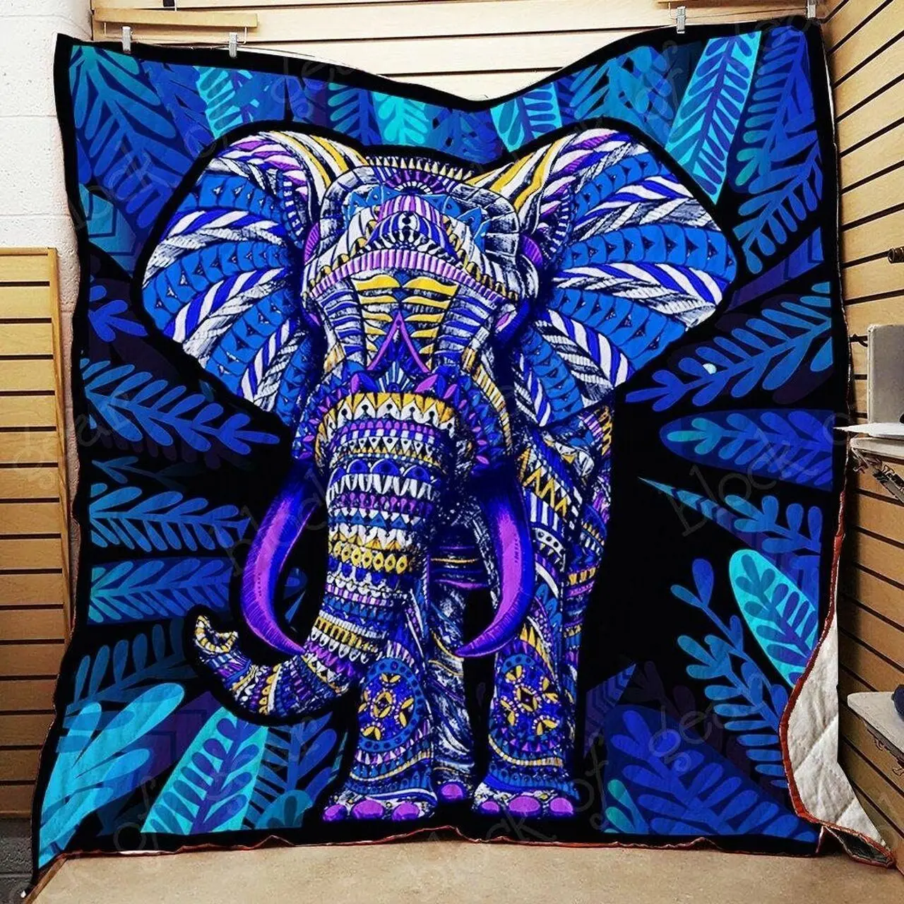 Elephant Cla0810163Q Quilt Blanket and Home Decor