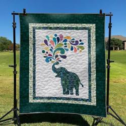 Elephant DHCKL0909 Quilt Blanket and Home Decor