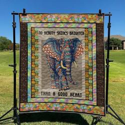 Elephant DHCLD0909 Quilt Blanket and Home Decor