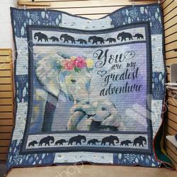 Elephant Greatest Adventure Quilt Blanket Dhc04011992Dd and Home Decor