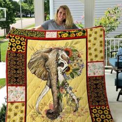 Elephant Hur Quilt ah and Home Decor
