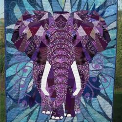 Elephant Lover S Vm230522 Quilt Blanket and Home Decor