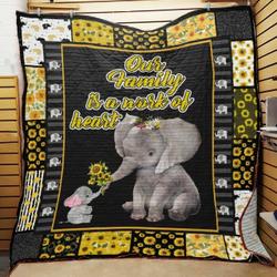 Elephant Quilt Blanket ABC07114343 and Home Decor
