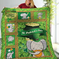 Elephant Quilt Blanket C9B210215NM and Home Decor