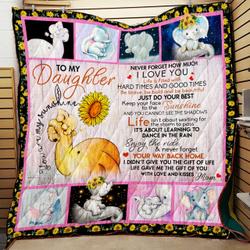 Elephant Quilt Blanket Dhc0712112Vt and Home Decor