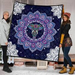 Elephant Quilt Blanket Dhc09121482Dd and Home Decor
