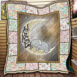 Elephant V1 Quilt Blanket Dhc09121829Dd and Home Decor