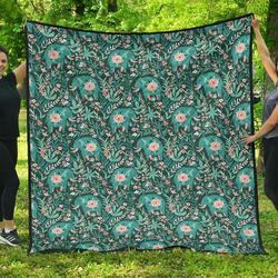 Elephants Jungle Pattern DHCDHC DT1910 Quilt Blanket and Home Decor