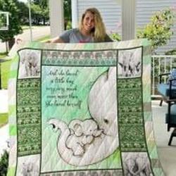 Elephants Quilt Blanket Luksbp Dhc0301760Dd and Home Decor